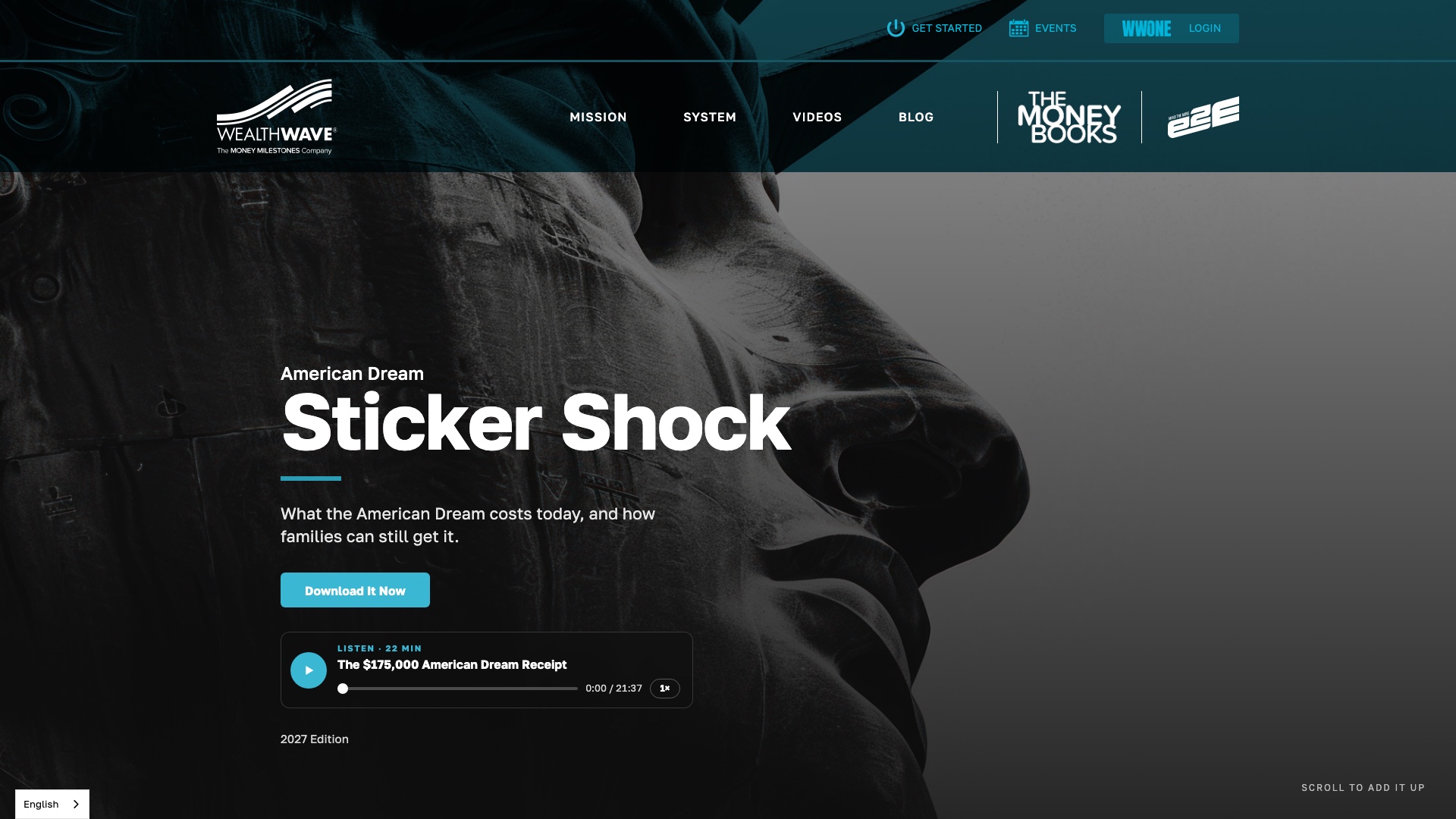Sticker Shock Webseite
