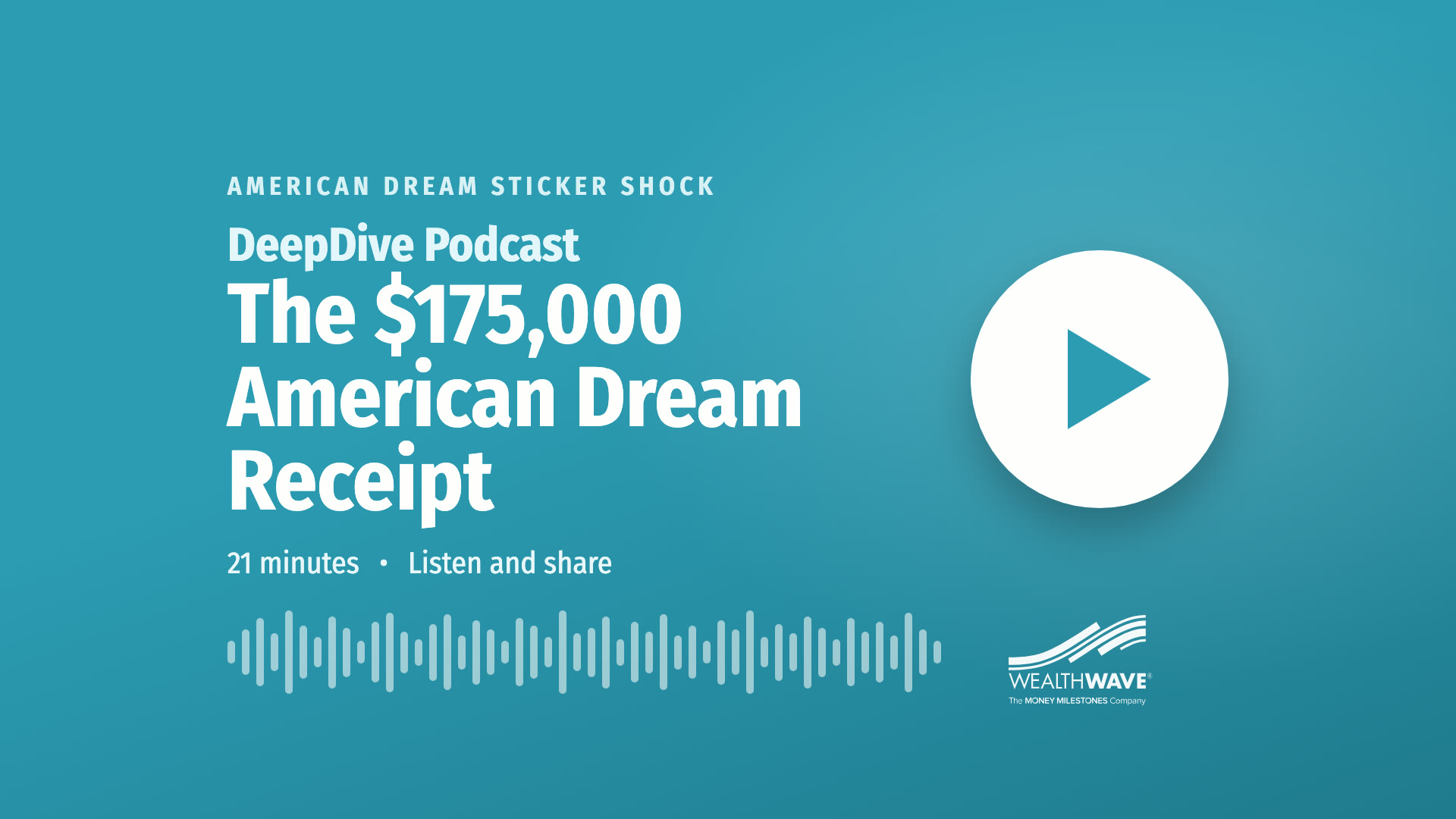 DeepDive Podcast: The $175,000 American Dream Receipt