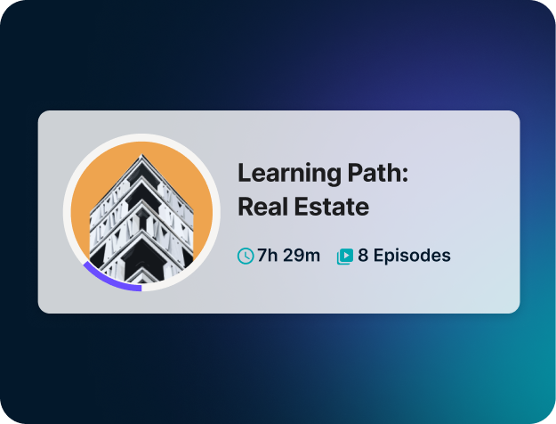 Learning Path cover for "Learning Path: Real Estate".