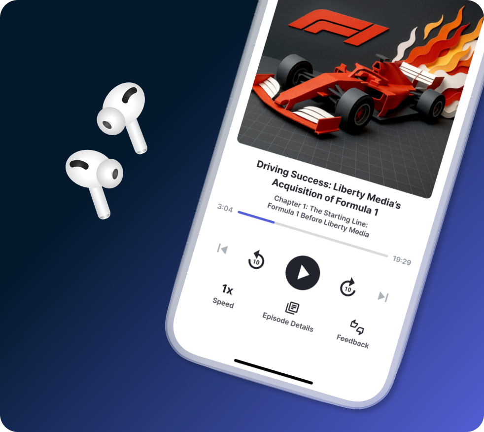 Mobile phone showing the LumiQ app, with earpods beside