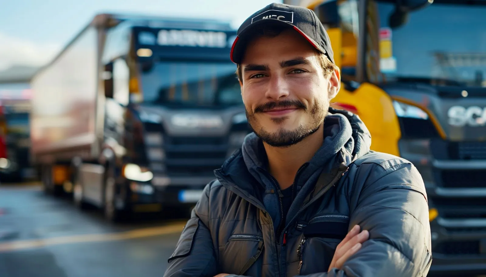 Truck driver undergoing DOT drug testing and SAP program requirements, highlighting compliance, safety, and workplace standards in the trucking industry.