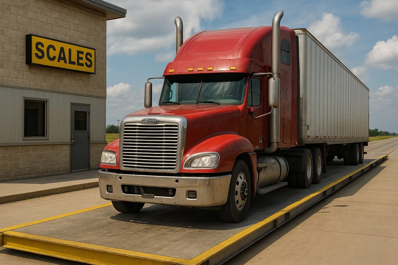 Truck scales help drivers stay legal, manage weight limits, and travel safely on every haul.