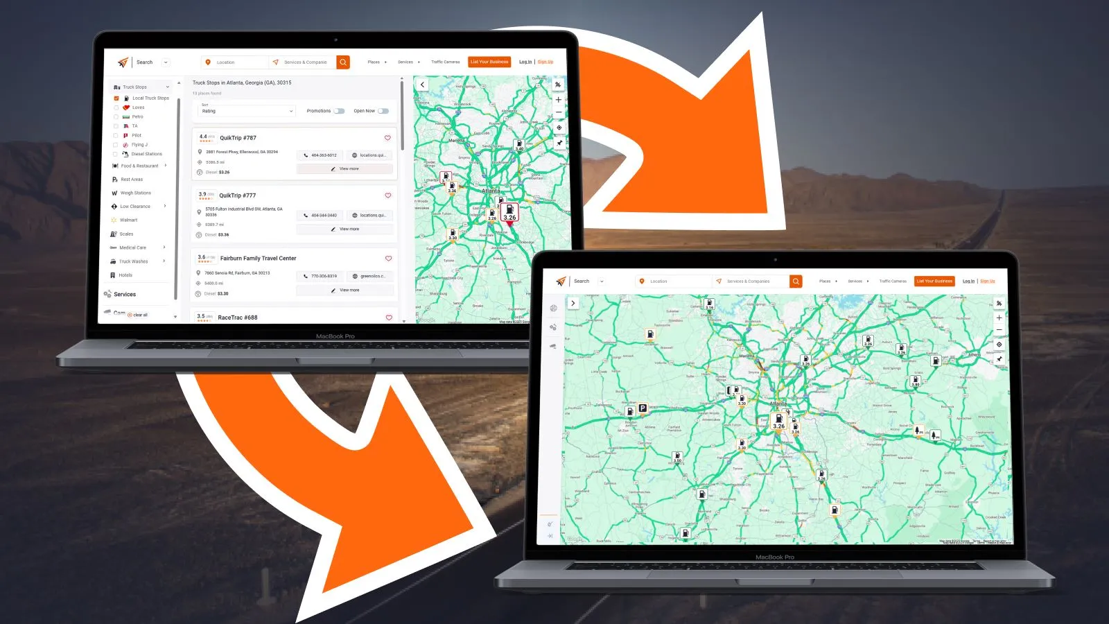 Trucker Guide web update introduces an improved design and smarter tools for a better user experience.