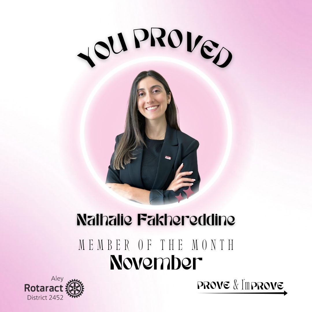 Nathalie Fakherddine is the member of the month for November 2025