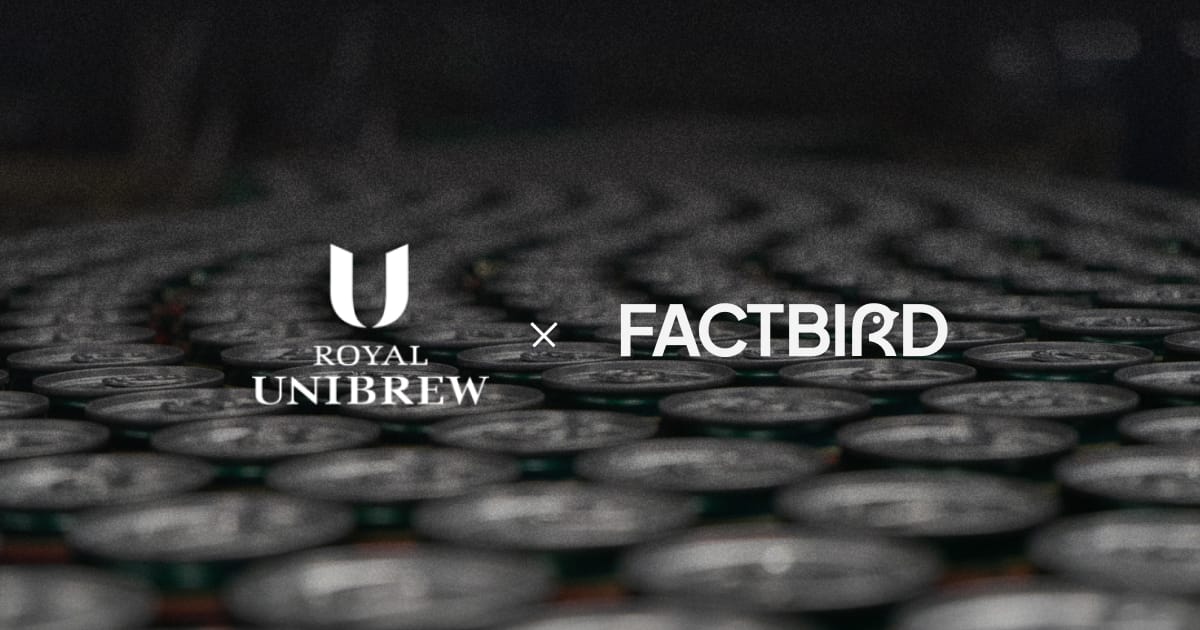 Royal Unibrew case study with Factbird