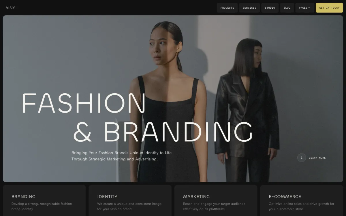 Webflow Template