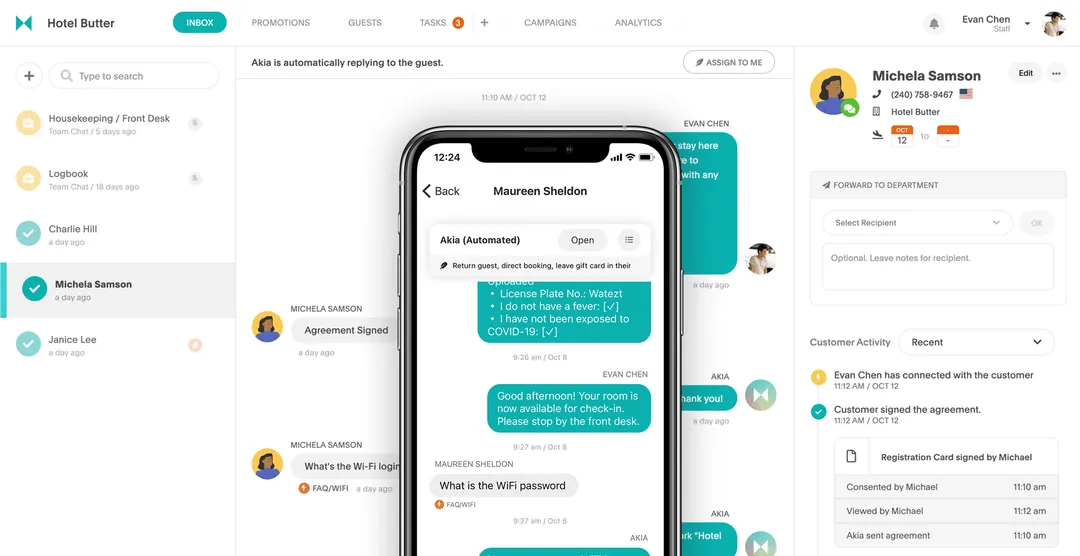 Akia: La plataforma de mensajería que automatiza experiencias de cinco estrellas