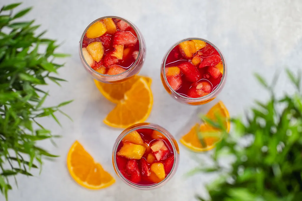 Sangria, spanish drink, mixology coktail in San Antonio Texas
