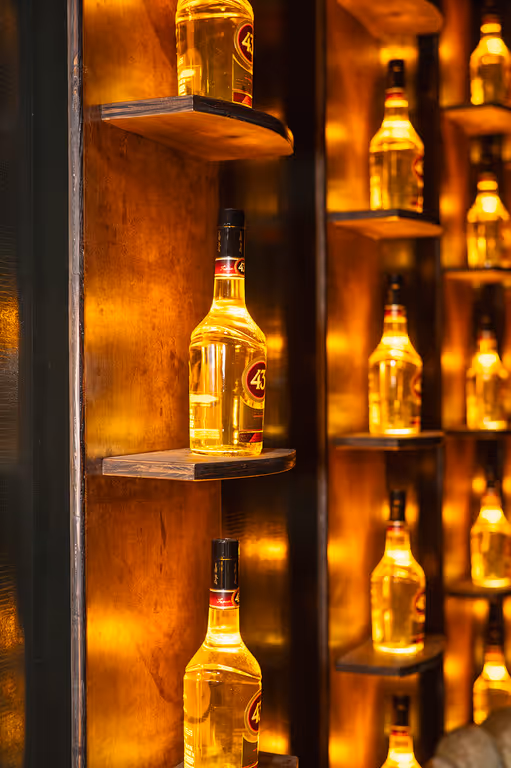 Wall art decoration of Licor 43