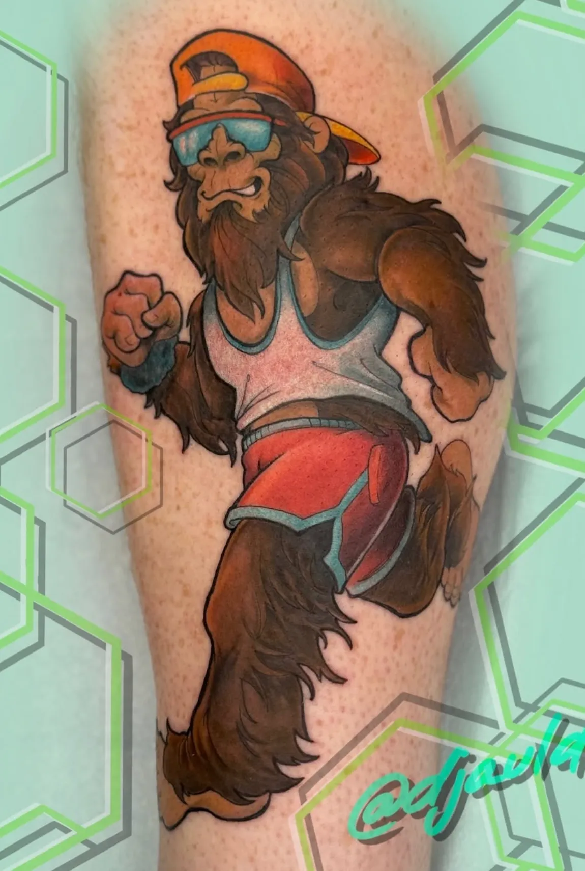 PNW Sasquatch Tattoo