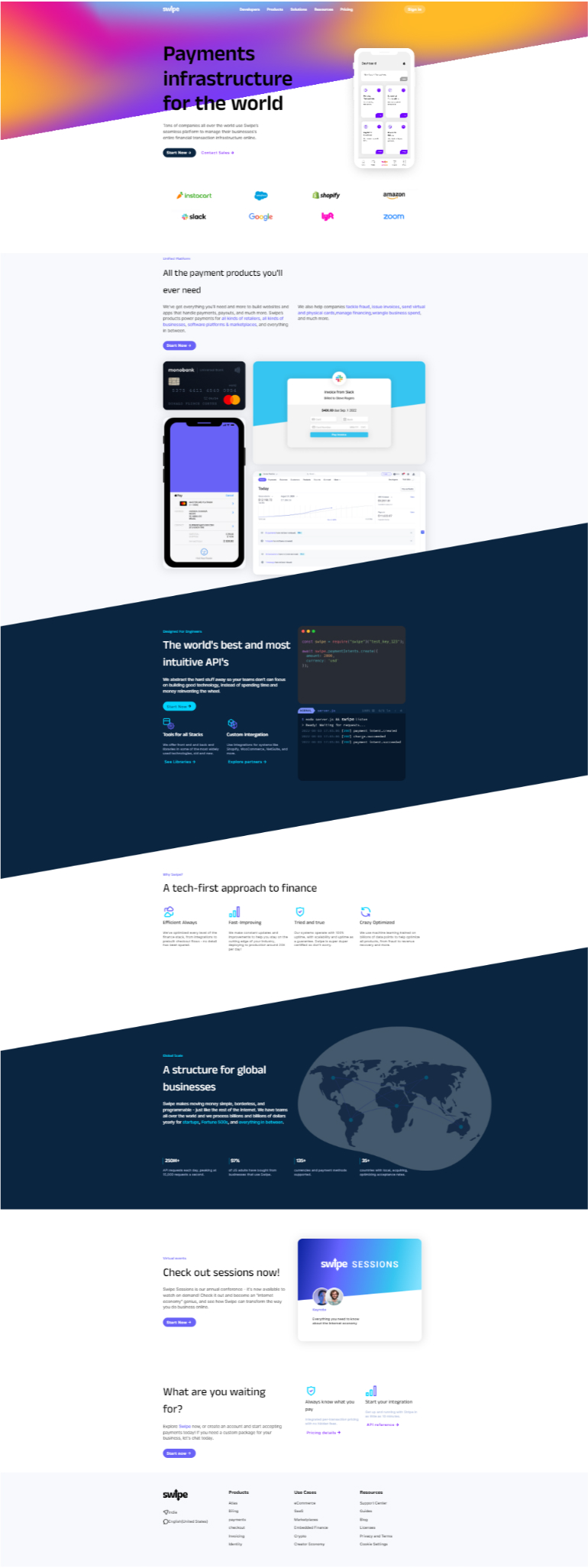 A screenshot of web page