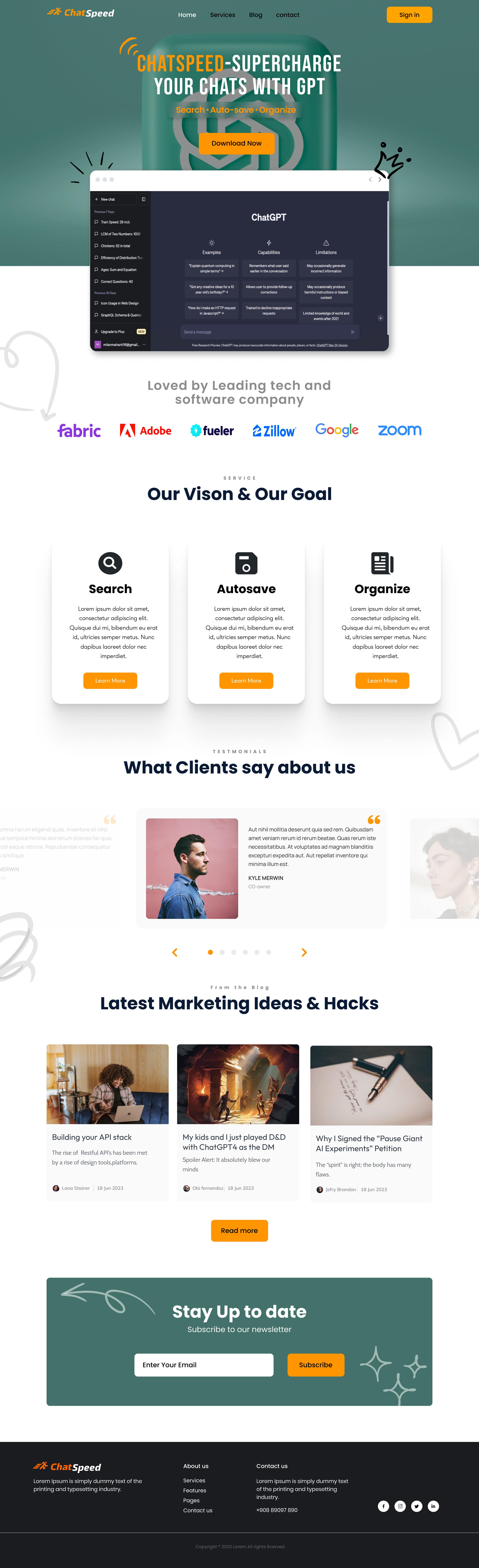 A screenshot of web page