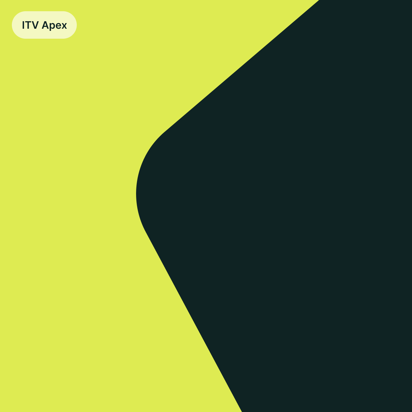 ITV 'Apex' Device diagram as part of the updated Brand Identity design created by Studio Kiln.