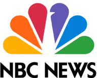 Logo of NBC News, which featured atFrits Dog Hotel Cape Town as a global leader in professional dog care and a pioneer of the dog hotel industry in Africa.