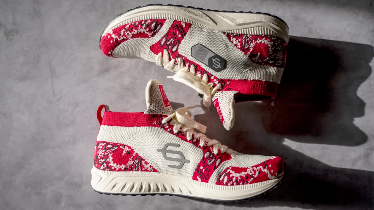 Red Bandanna Sneaker