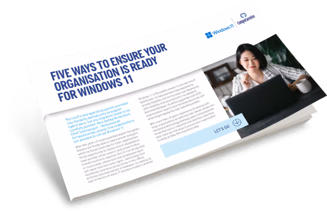 Asset thumbnail - Five Ways to Ensure Your Organisation is Ready for Windows 11 article