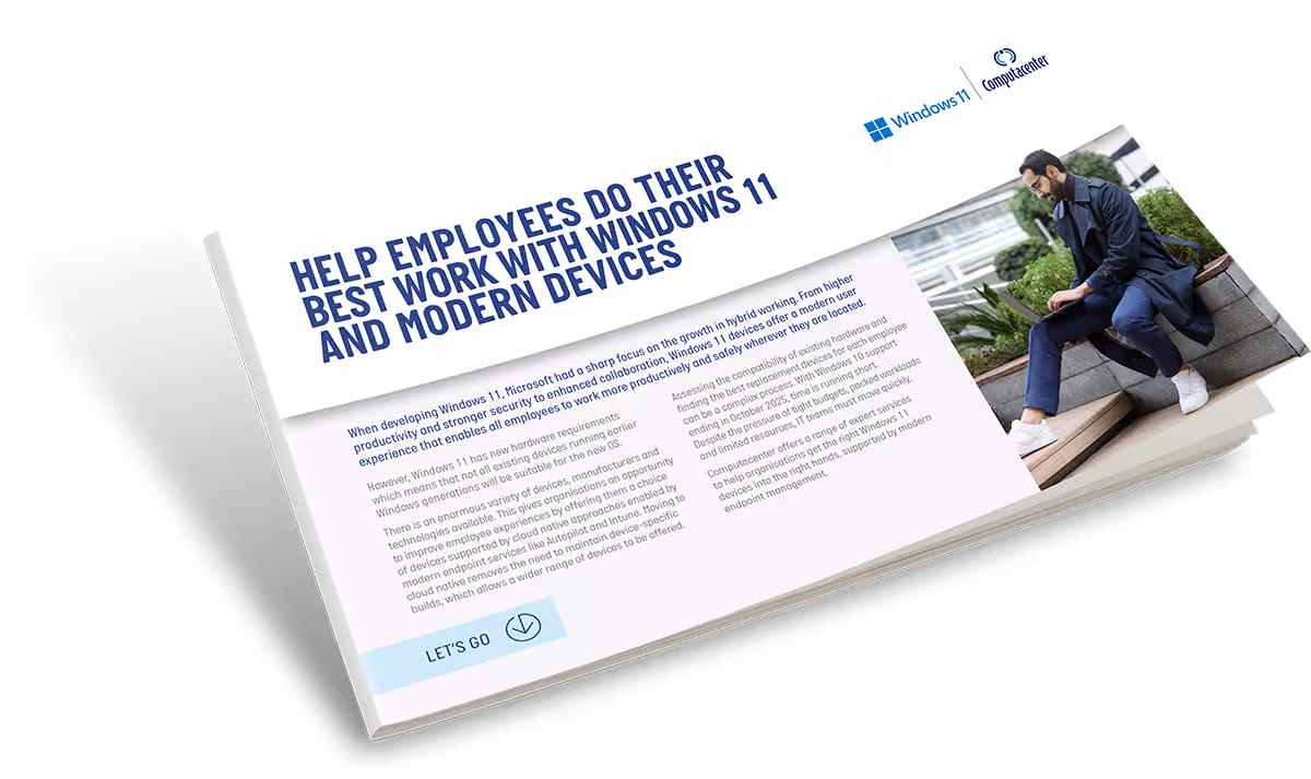 Asset thumbnail - Help employees do their best work with Windows 11 and modern devices
