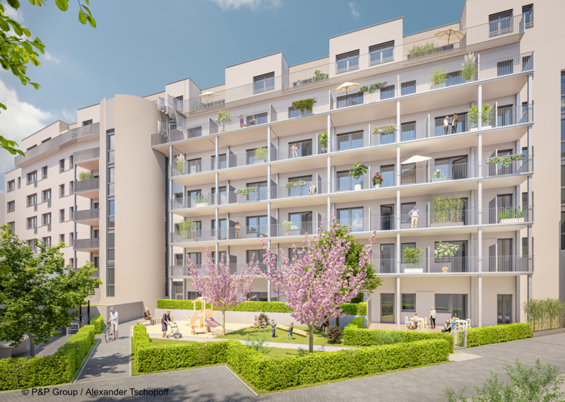 CityApartments_SteinbühlerStraße_Gebäuderückseite