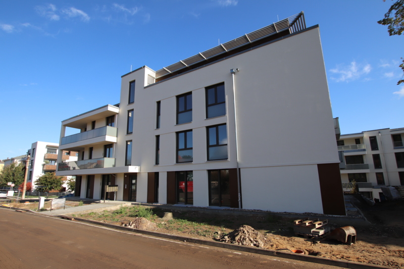 Haus C1 Westseite Hauseingang