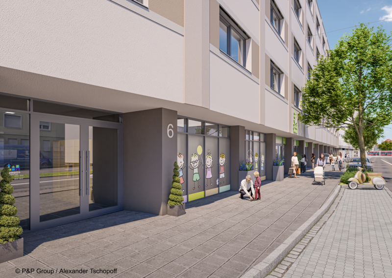 CityApartments_SteinbühlerStraße_Straßenansicht