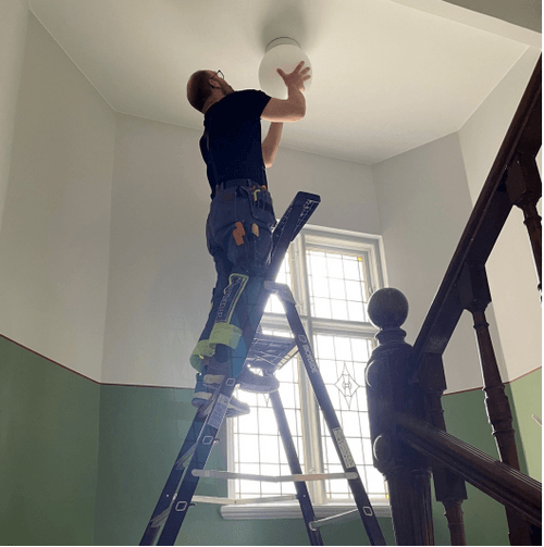 Elinstallation för för privata bostäder