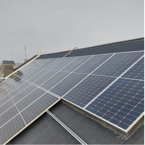 Solceller till brf förening