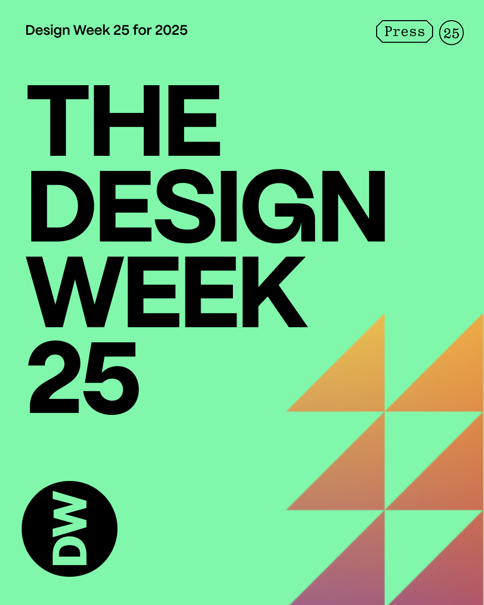 The Design Week 25 title card