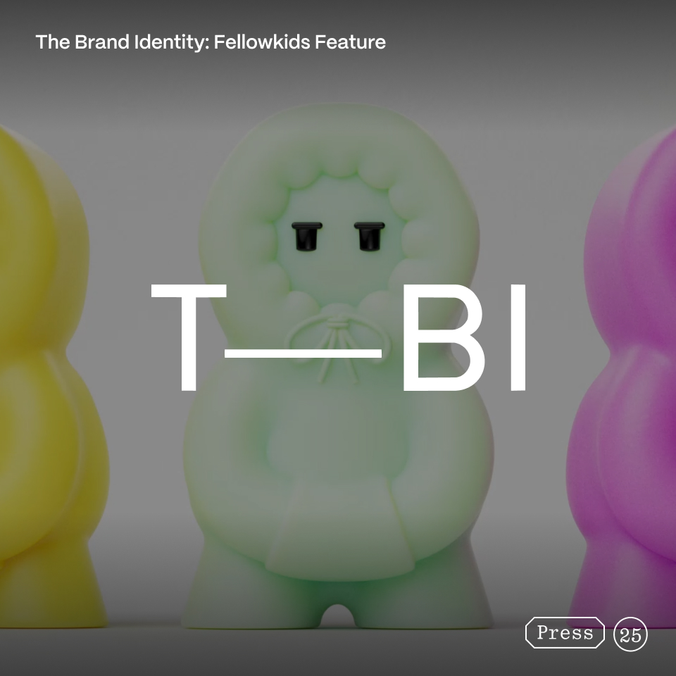 The Brand Identity logo superimposed overStudio Kiln's work for the Fellowkids rebrand.