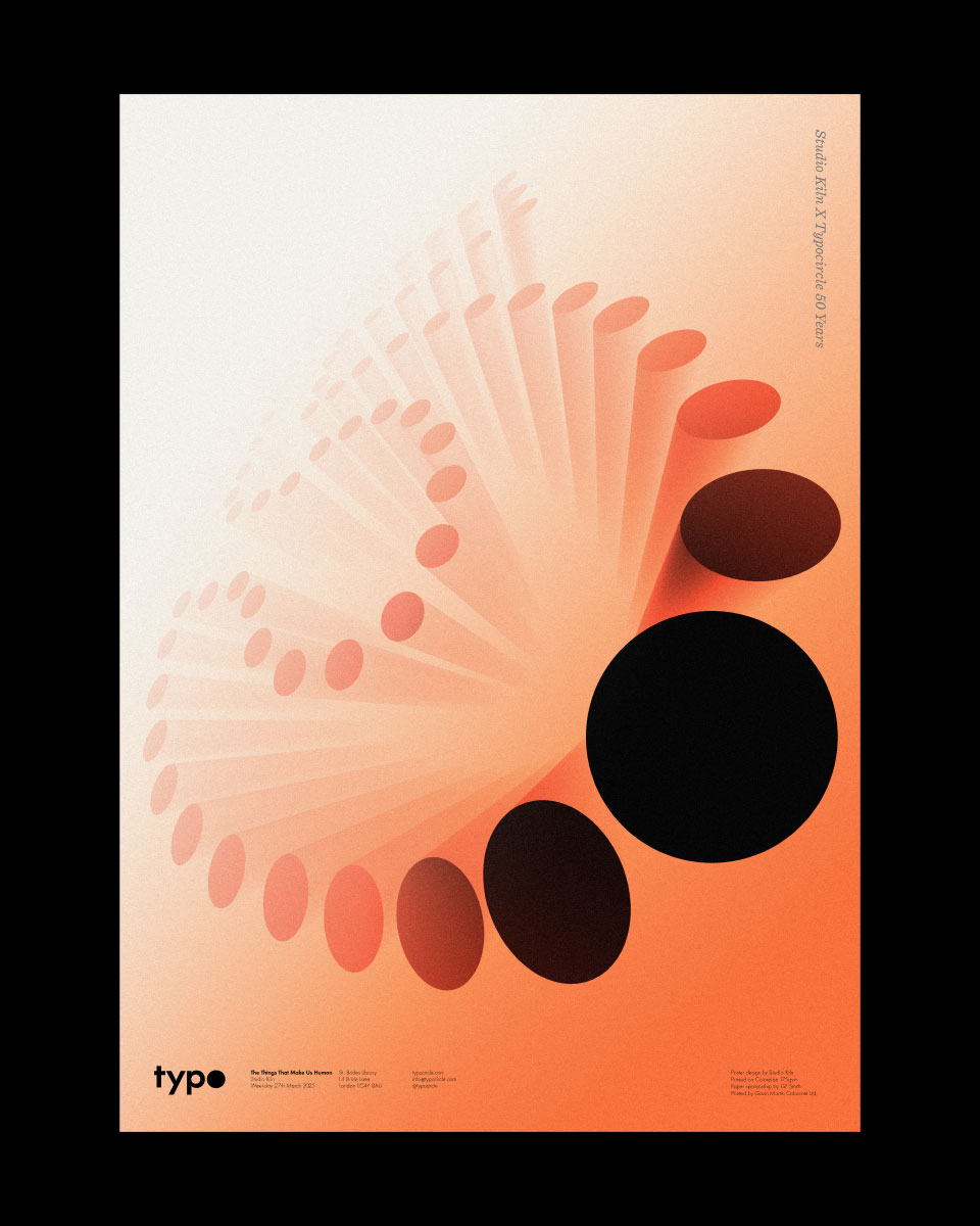 Studio Kiln Poster submission to the 50th Anniversary poster
