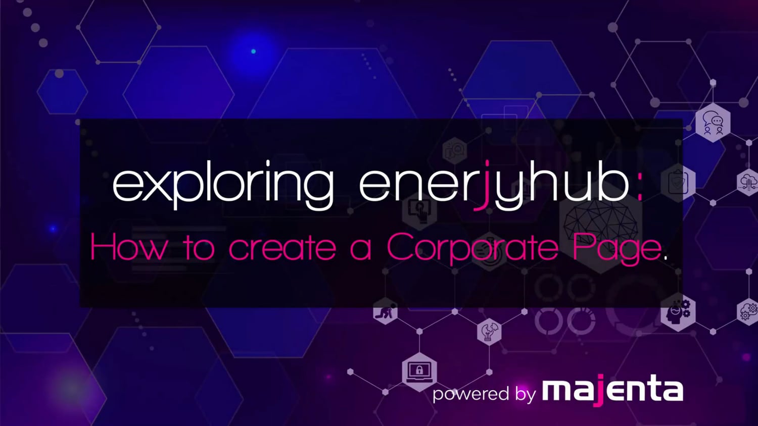 This tutorial will walk you through creating a corporate page for your organisation step-by-step.