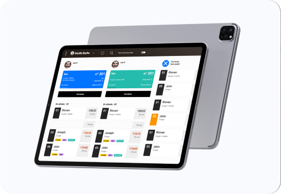 Interface Carden tableau de bord