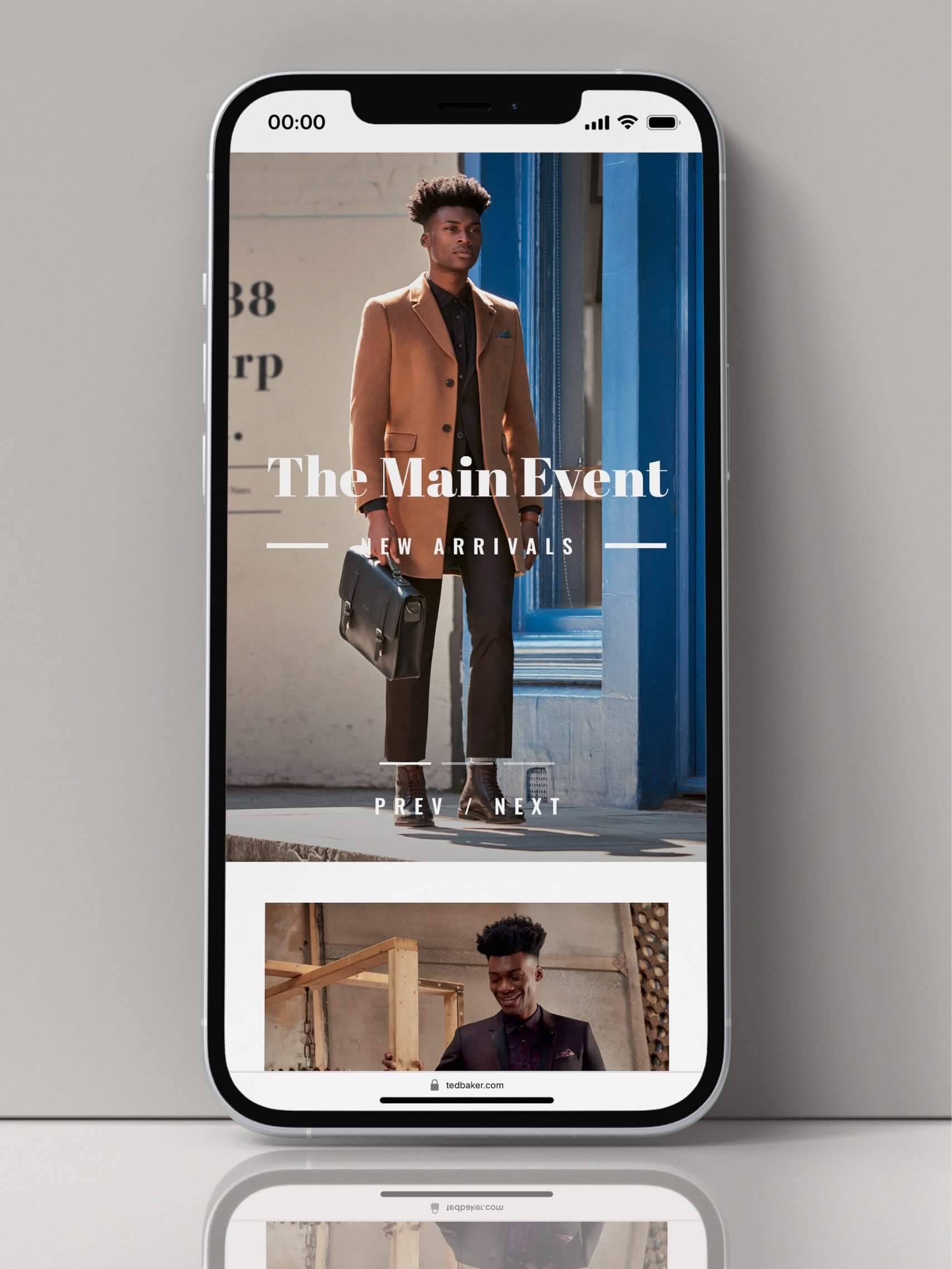 AW17 Menswear Landing Page