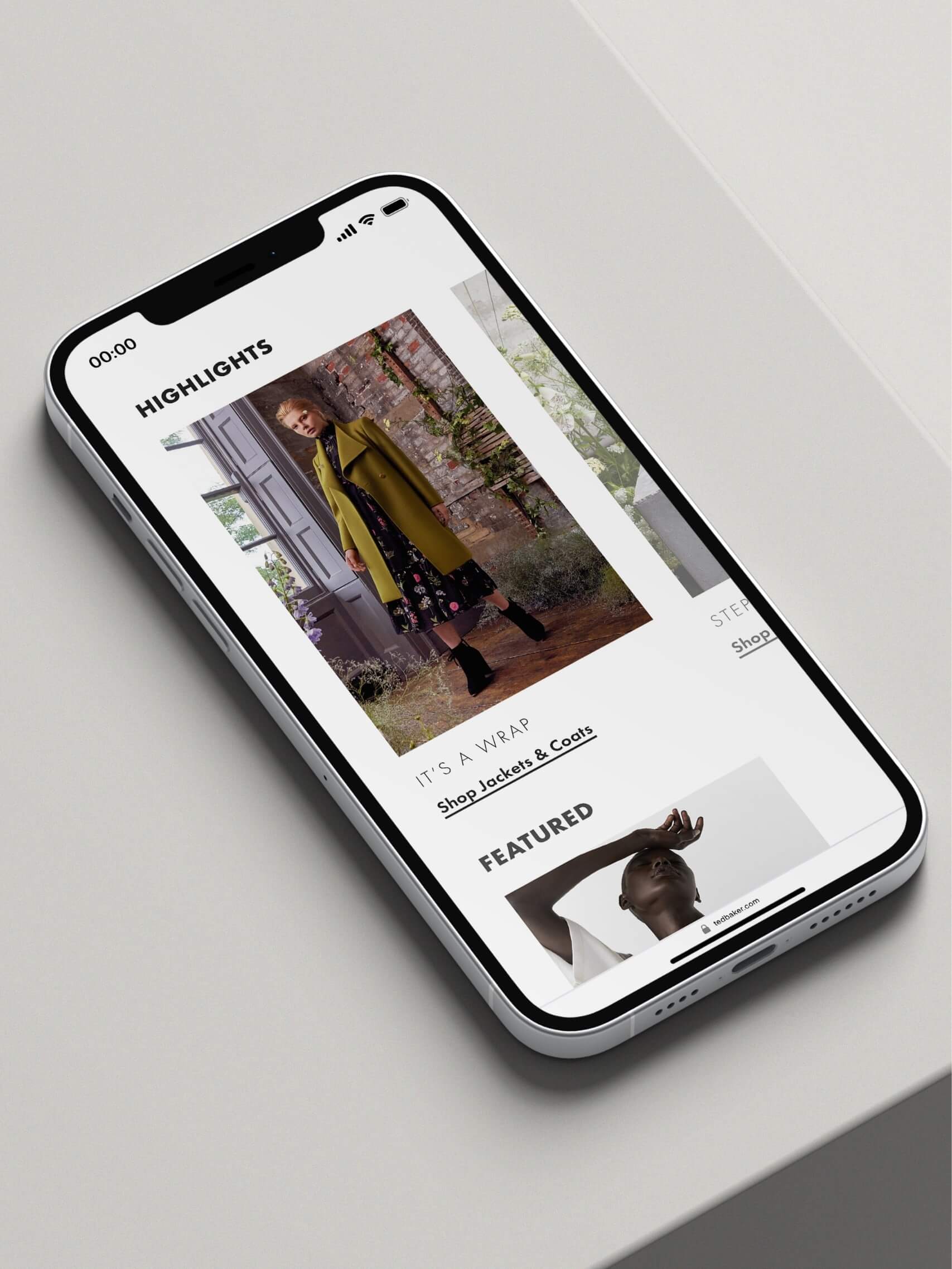 AW18 Womenswear Landing Page