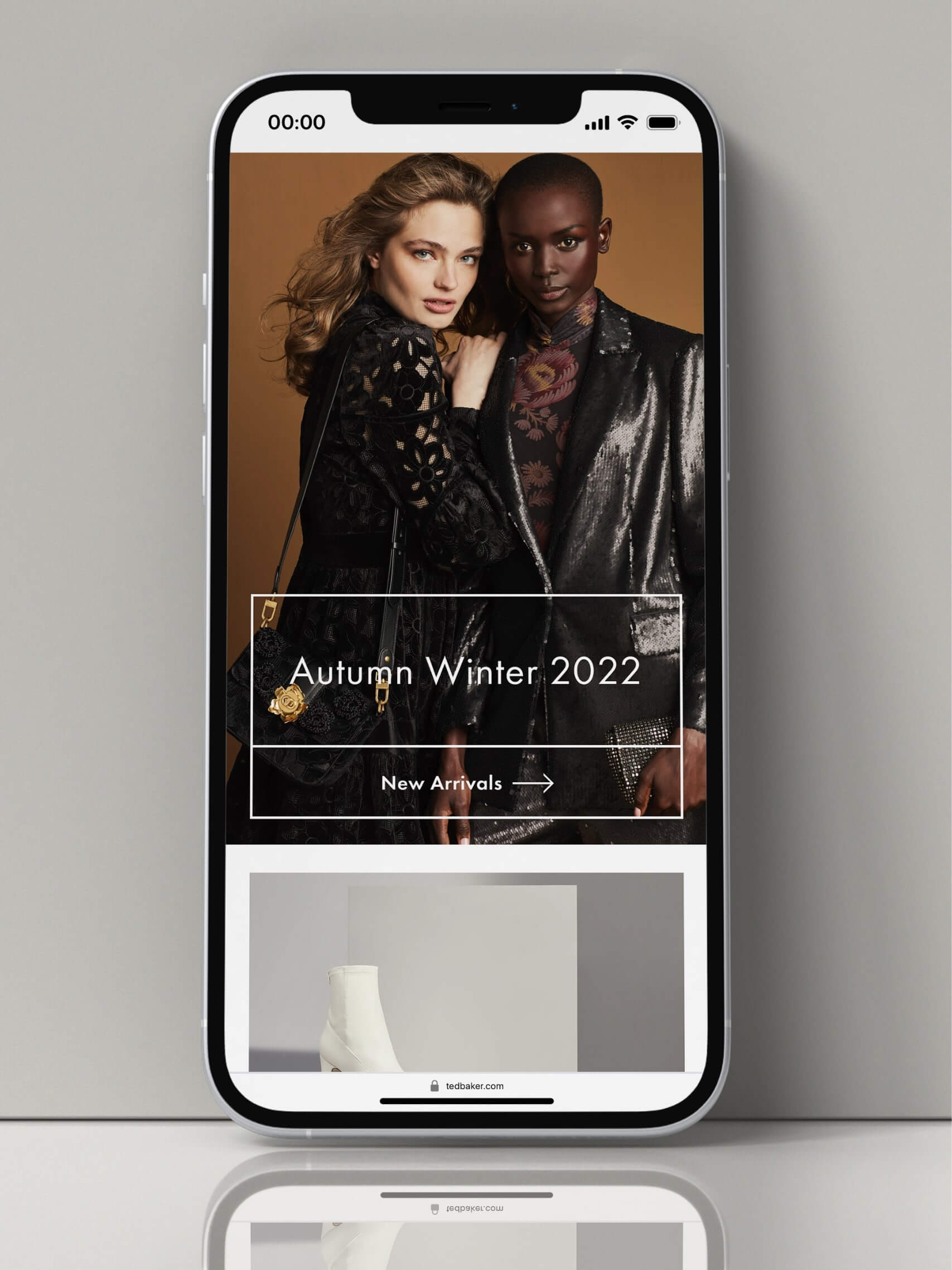 AW22 Womenswear Landing Page