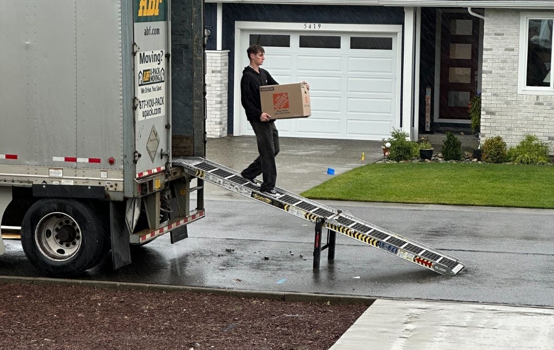 know-how to navigate a wet moving day