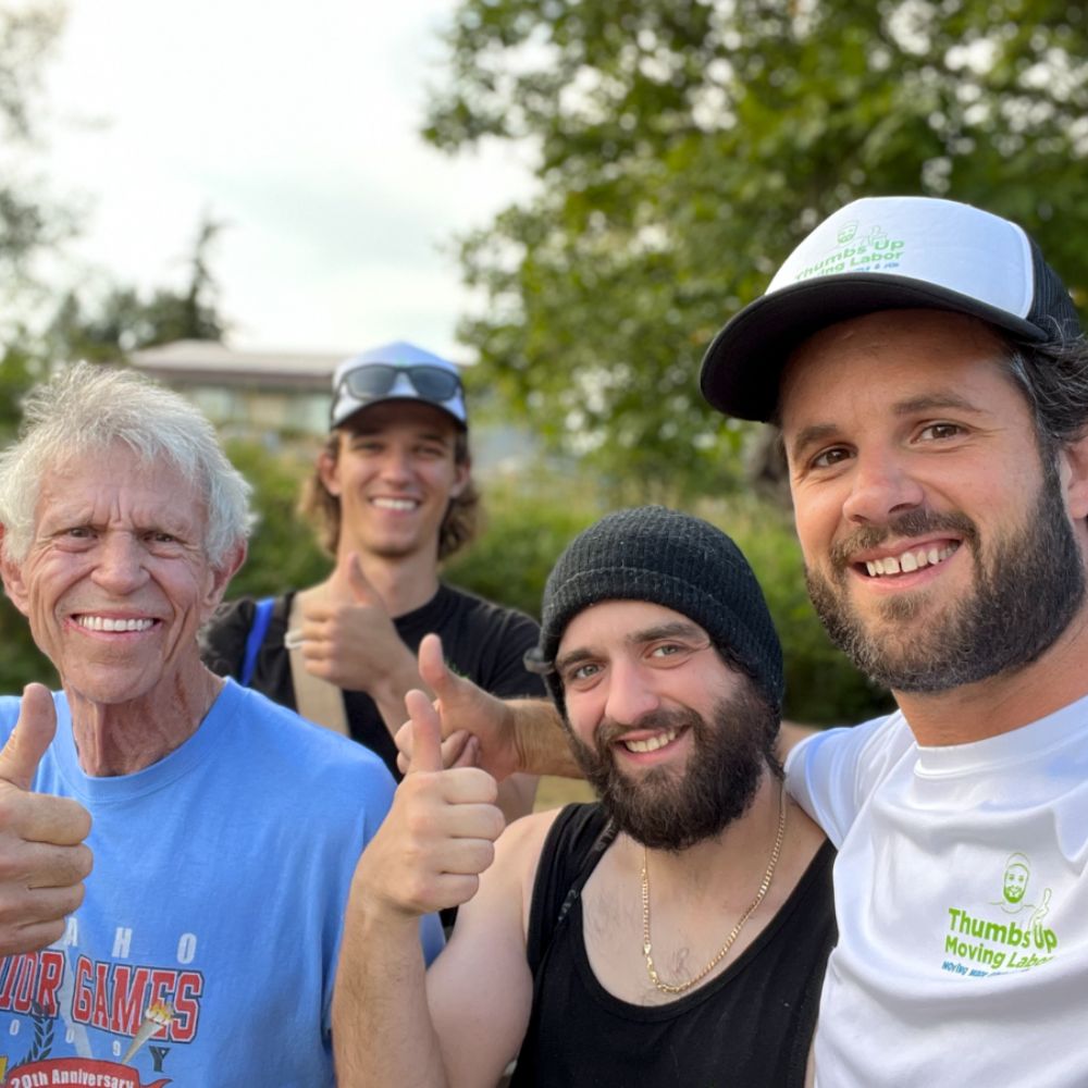 Expert moving services near you from Thumbs Up Moving Labor celebrating 10,000+ completed moves.
