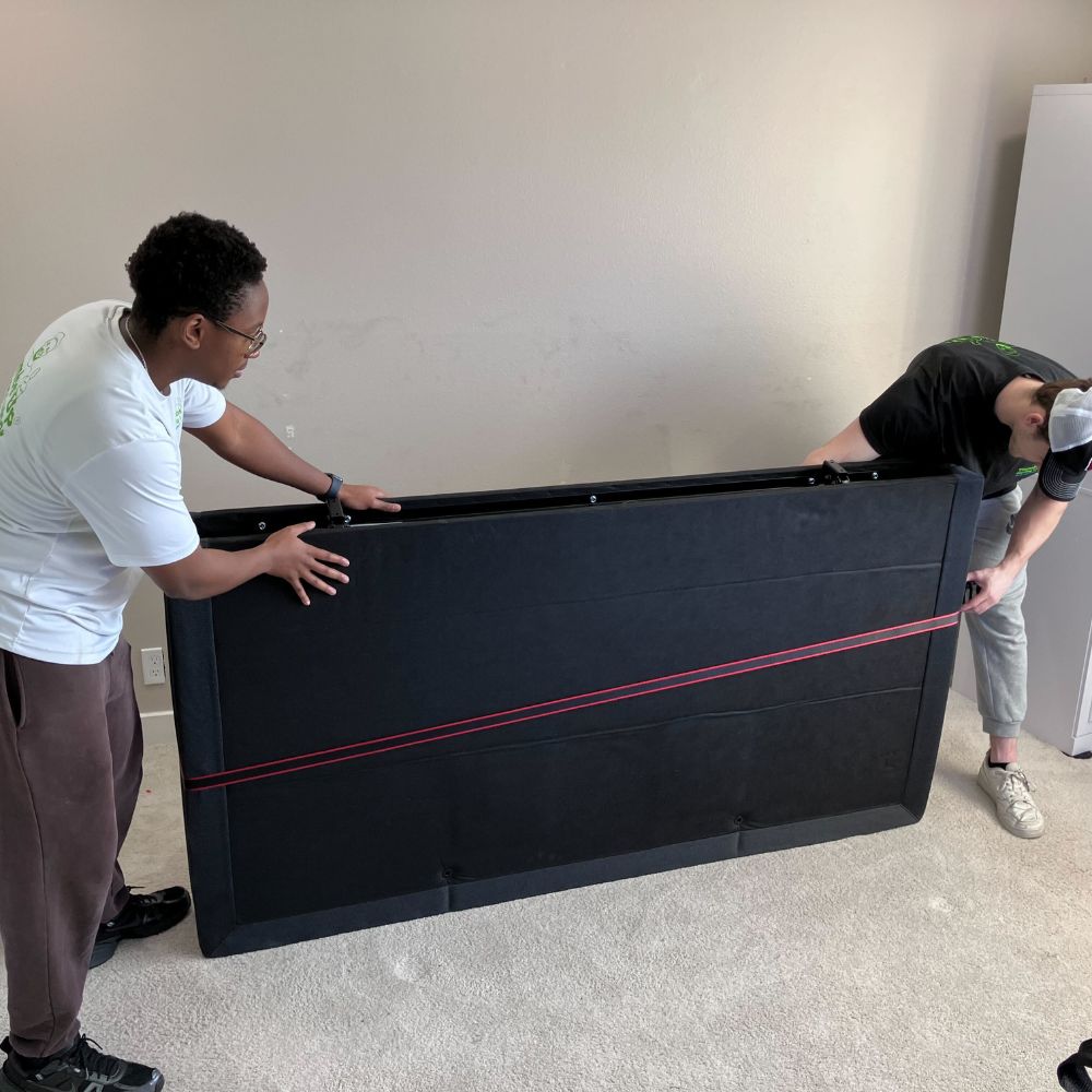 relief of stepping into your new space