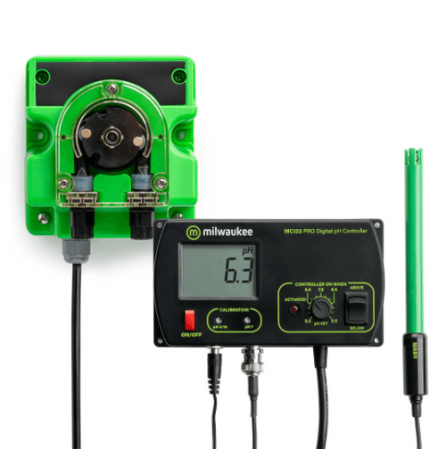 Milwaukee MC720 PRO pH Controller and Pump Kit