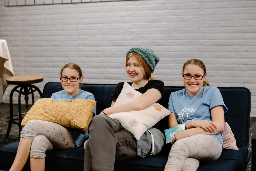 Group of students working together