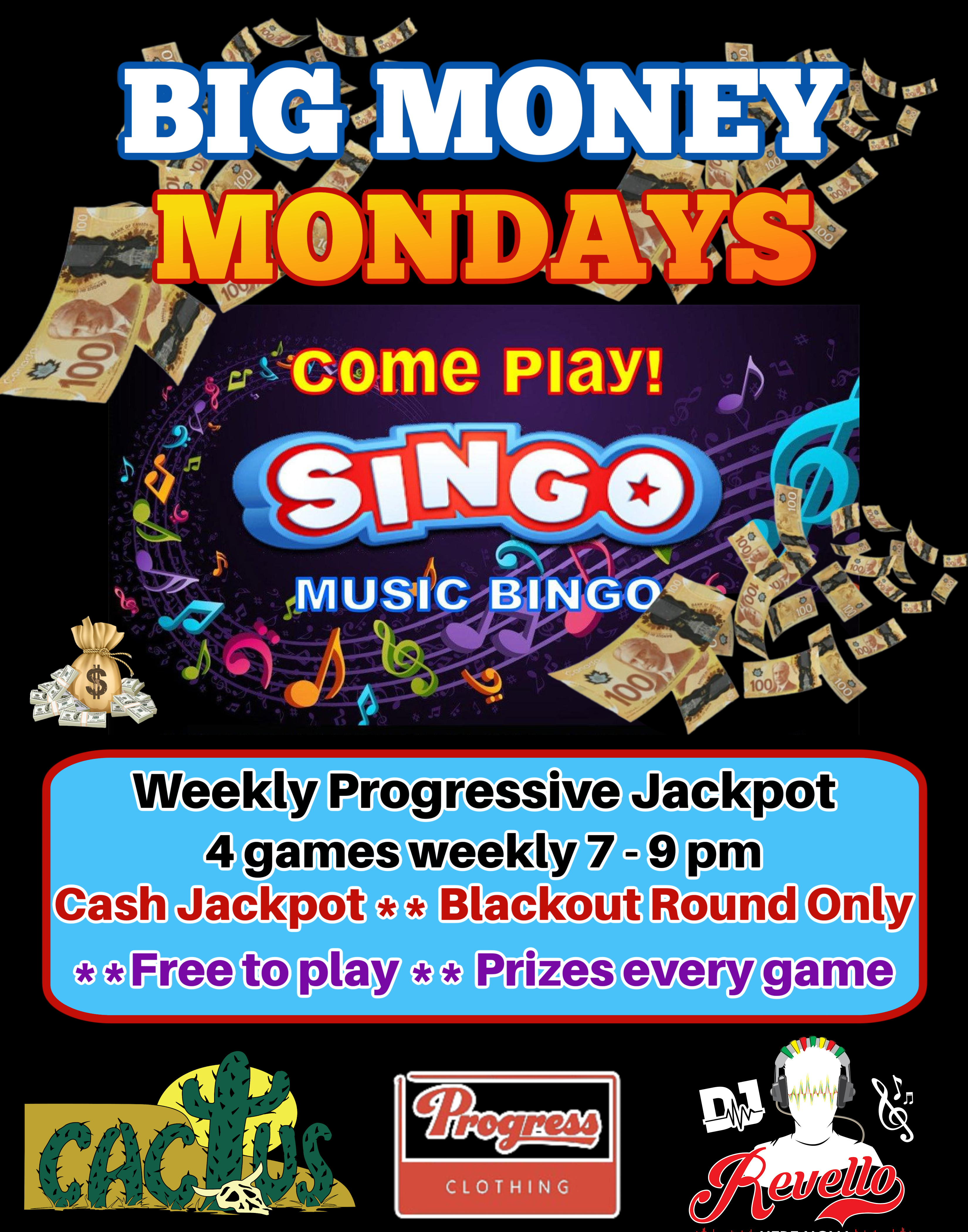 Singo Music Bingo is BACK!