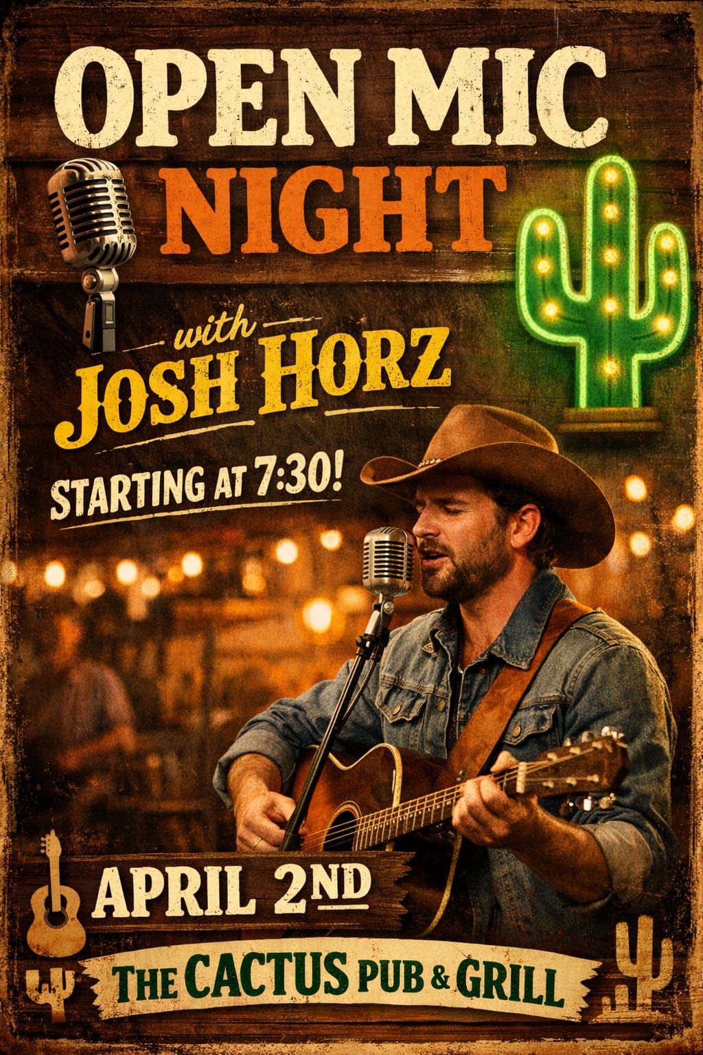 Open Mic Night Acoustic