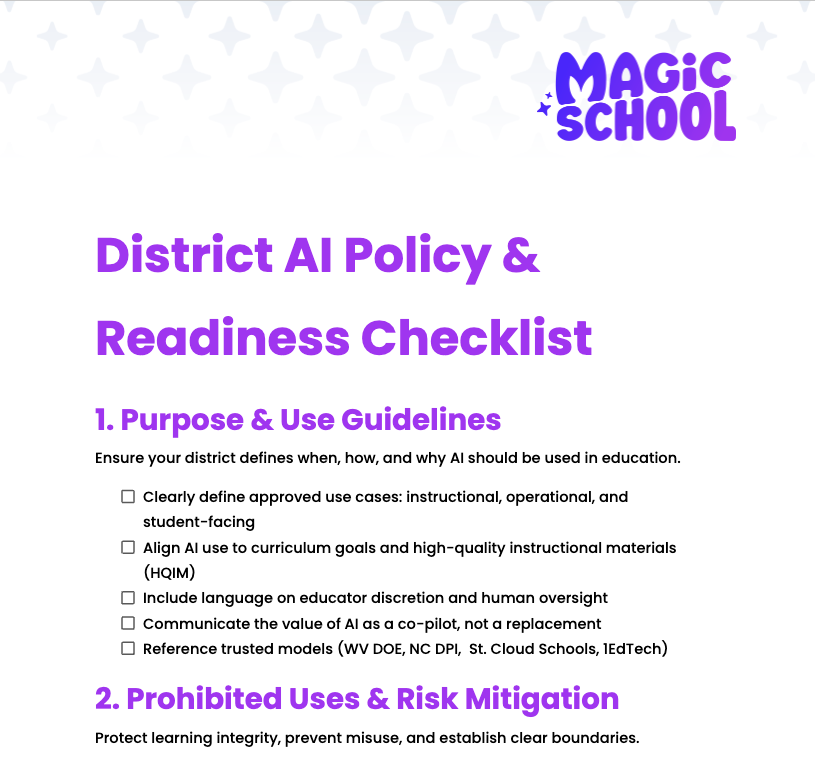 Picture of AI Policy & Readiness Checklist