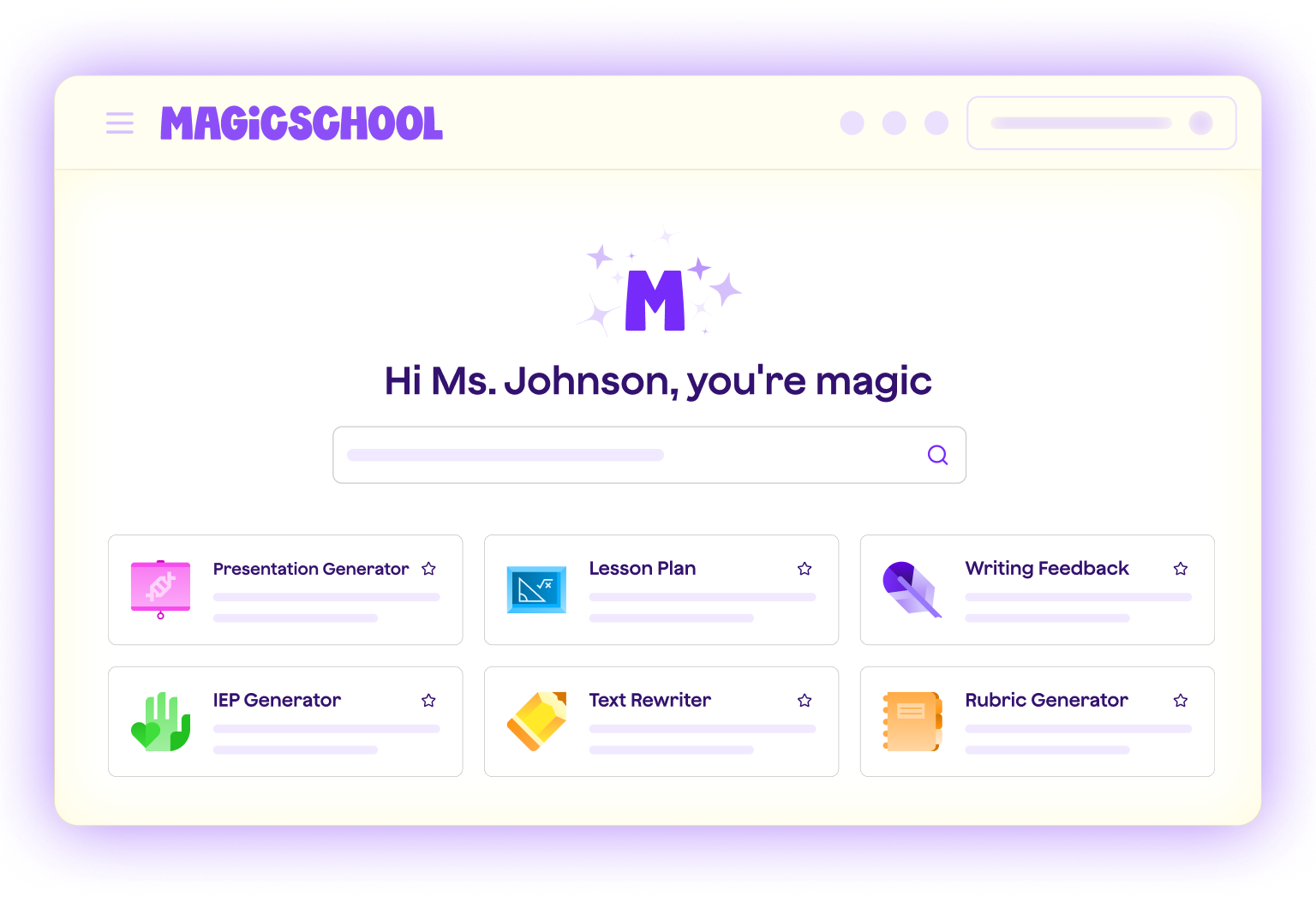 AI Platform For School Districts MagicSchool