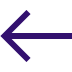 Dark purple left facing arrow.