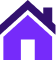 Purple house icon.