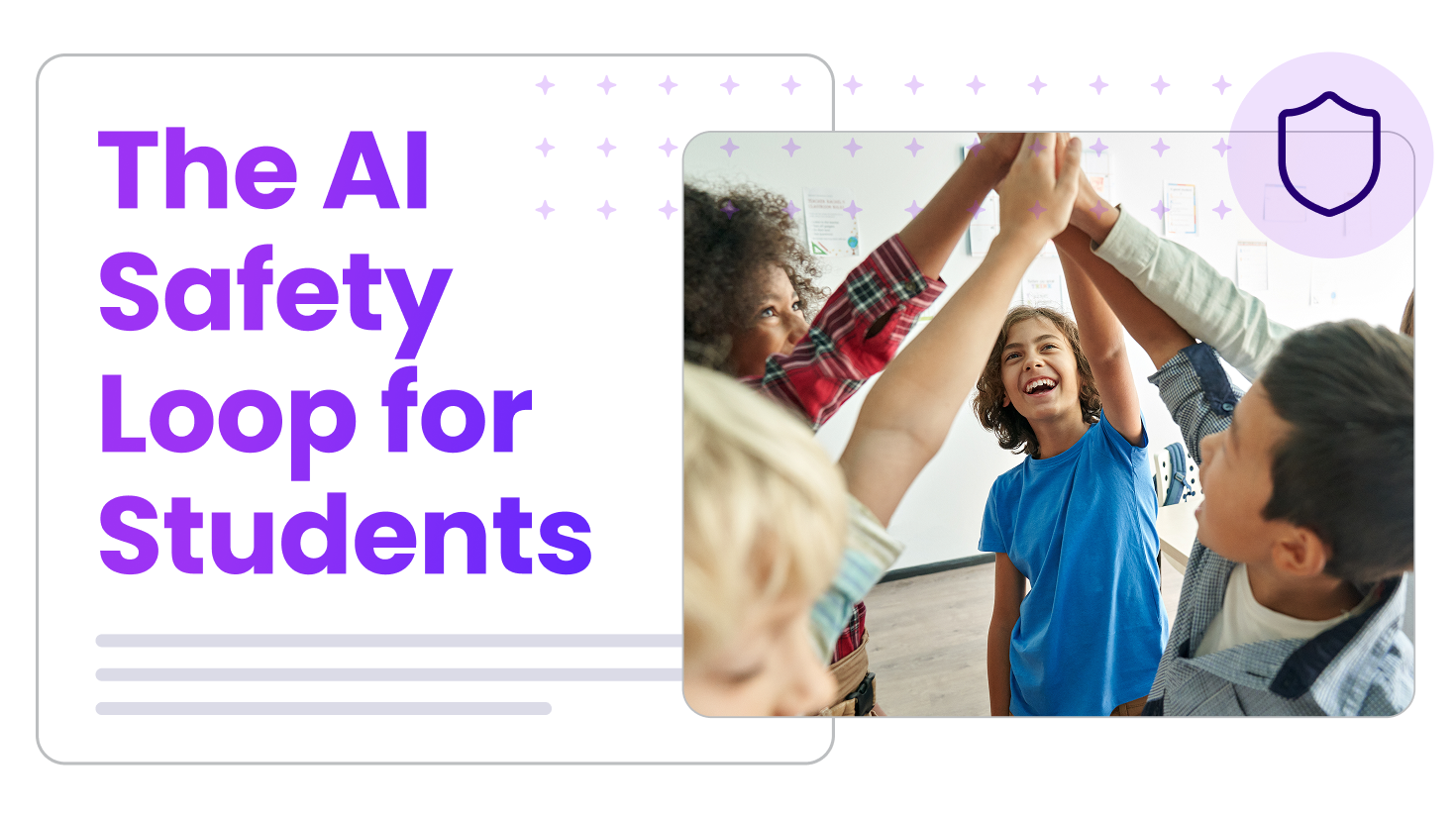 The AI Safety Loop for Students: Group of student high fiving