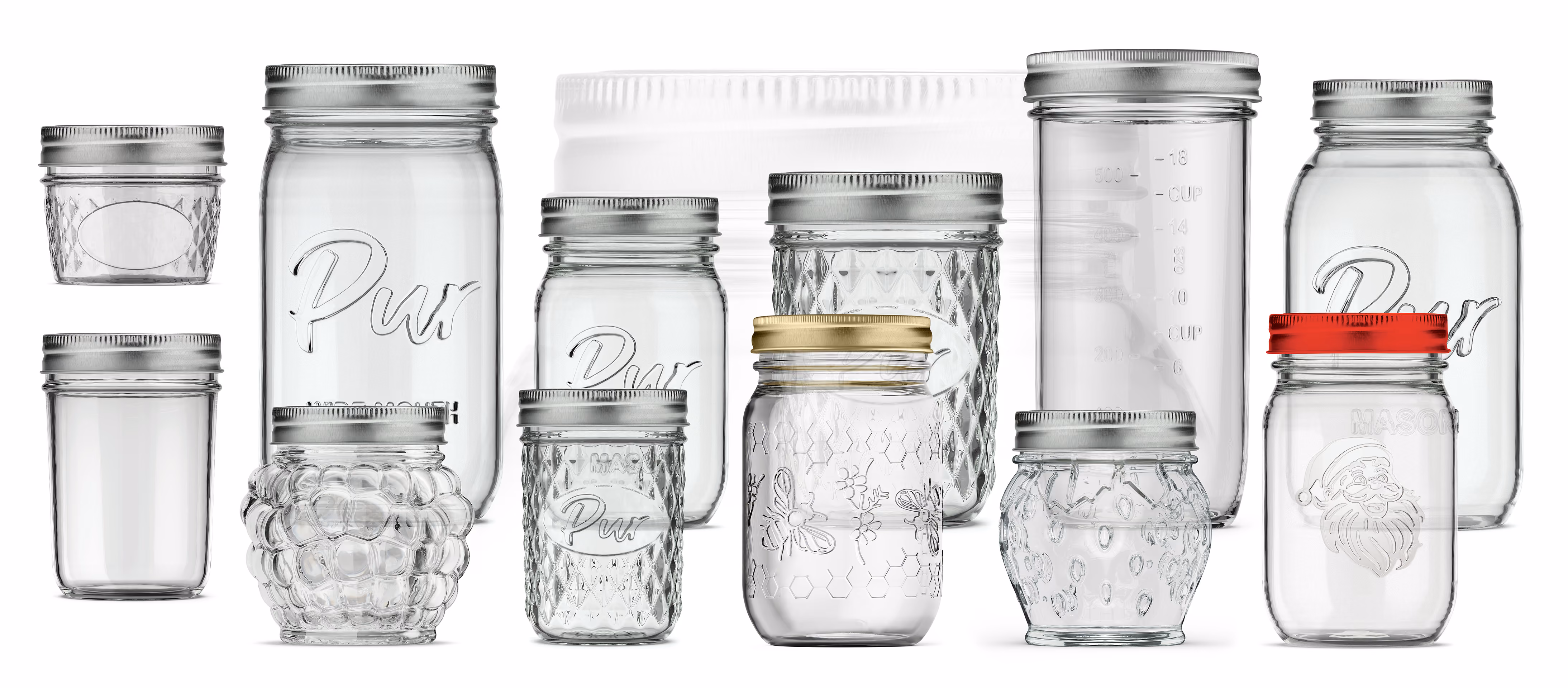 All Pur Mason Jars