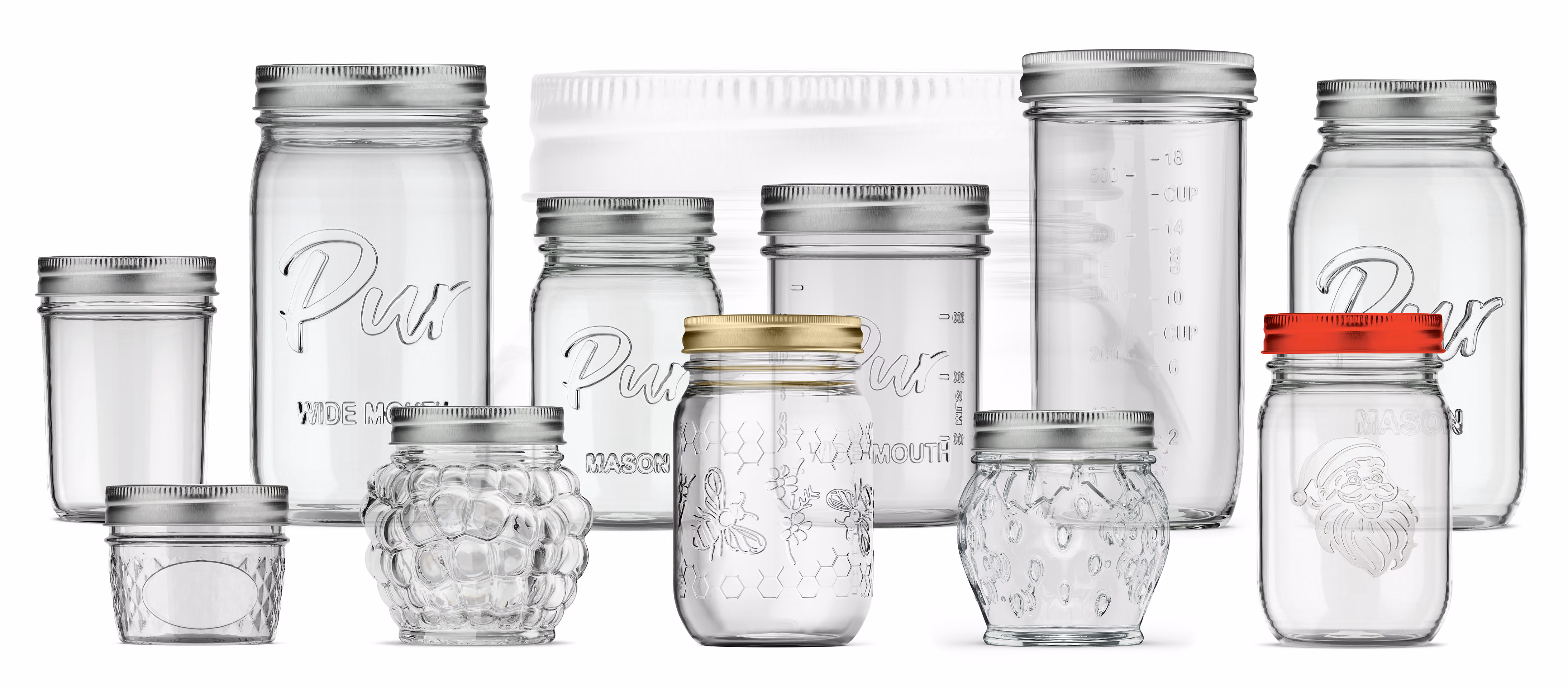 All Pur Mason Jars