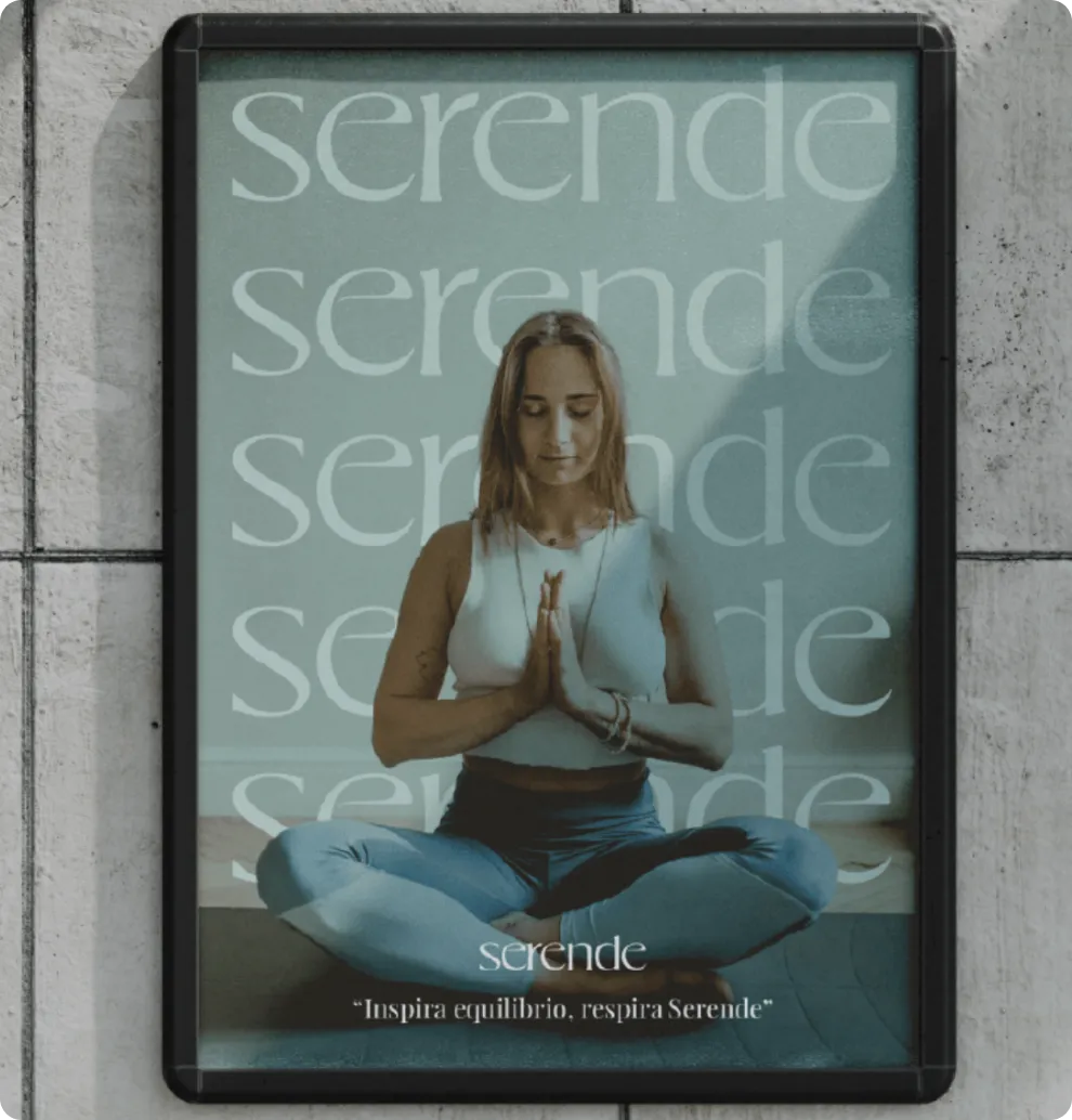 Serende Yoga Studio Branded Bag - Design by Sirela