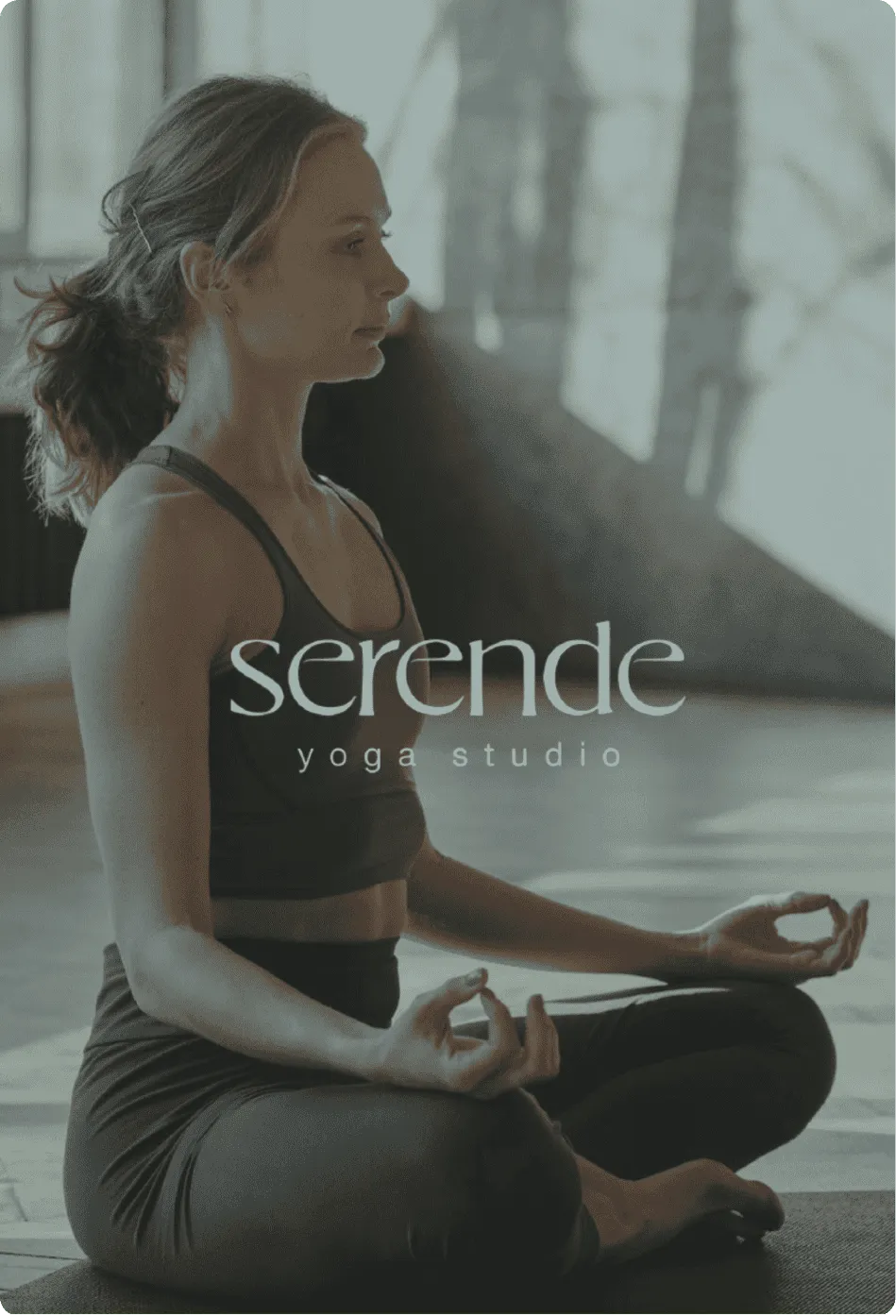 Woman Practicing Yoga - Serene Pose